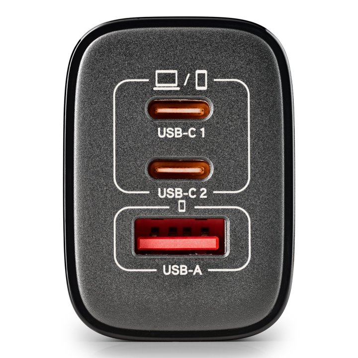 Cargador Usb Gan Ngs Era 65w 2xusb-c Pd 1xusb-a Color Negro