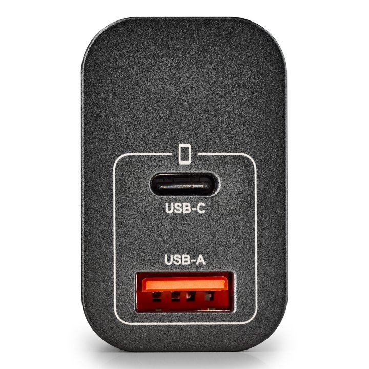 Cargador Usb Gan Ngs Era 30w 1xusb-c Pd 1xusb-a Color Negro