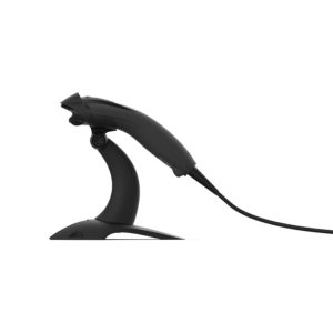 Scanner Codigo De Barras Usb Honywell Ms-1400xpsun Lector 1d 2d Cable Usb Y Base Color Negro