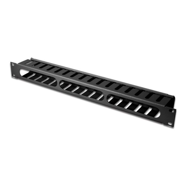 Panel De Gestion De Cables Para Rac 19" Color Negro Equip 327313