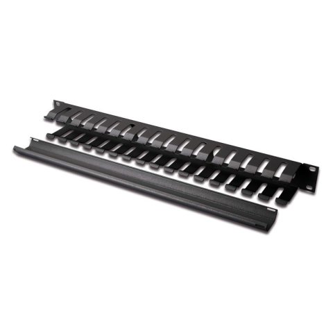 Panel De Gestion De Cables Para Rac 19" Color Negro Equip 327313