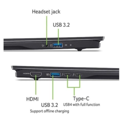 Portatil Acer Sf16-51-754e Intel Core...