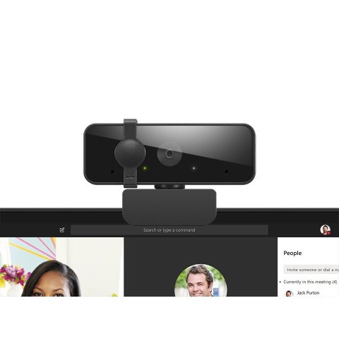 Webcam Lenovo 310 Fhd Webcam Color Negro