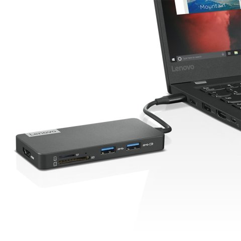 Docking Usb-c Lenovo Universal Hdmi, Usb, Card Reader  