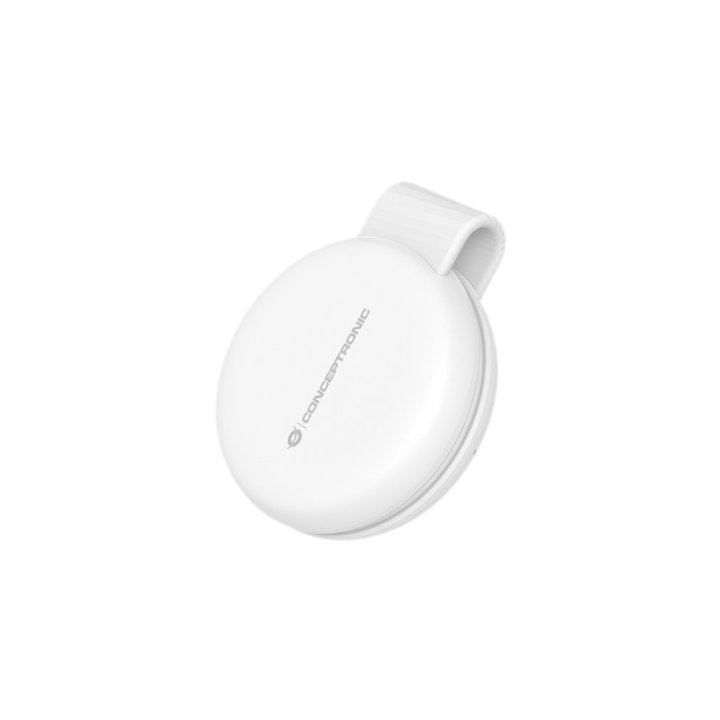 Cargador Inalambrico Conceptronic Gorgon04w Qi2 25w 2en1  Soporte Magnetico Plegable   Color Blanco