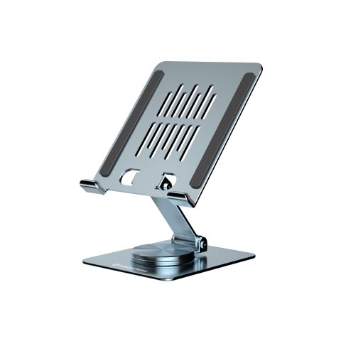 Soporte Tablet Giratorio Y Plegable Conceptronic Thana09g Base Rotacion 360° Altura Ajustable