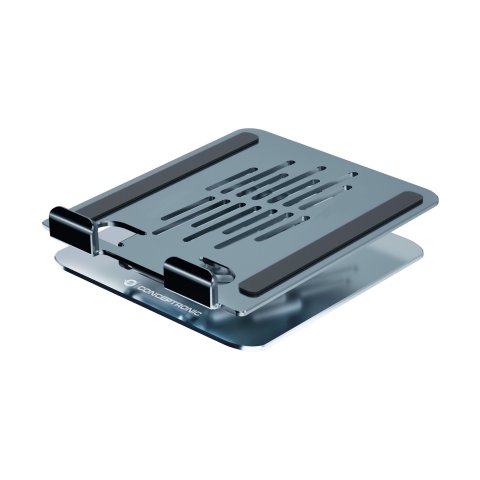 Soporte Tablet Giratorio Y Plegable Conceptronic Thana09g Base Rotacion 360° Altura Ajustable