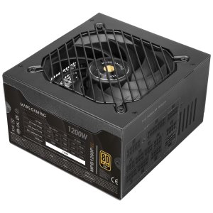 Fuente De Alimentacion Modular Mars Gaming 1200w Mpb1200psi Atx 3.1 80 Plus Gold Pfc Activo Negro 2