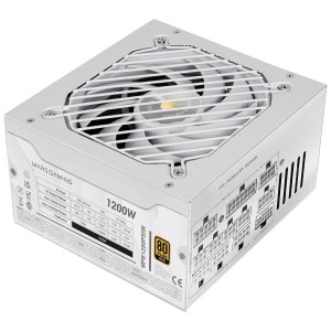 Fuente De Alimentacion Modular Mars Gaming 1200w Mpb1200psiw Atx 3.1 80 Plus Gold Pfc Activo Blanco 2