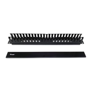 Panel De Gestion De Cables Para Rack 19" Color Plastico Negro Equip 327314 2