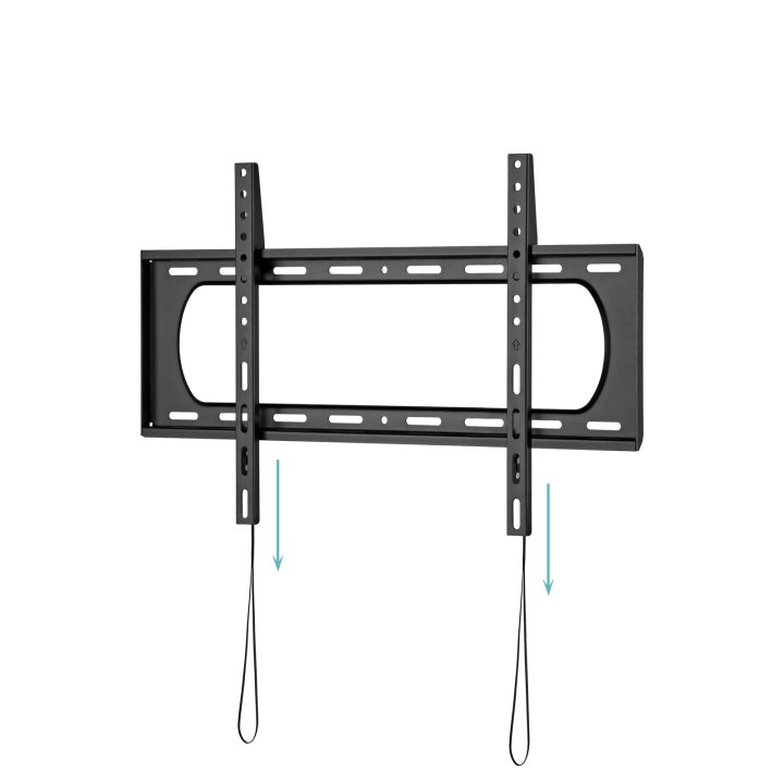 Soporte De Pared Fijo Tooq Lp1084f-b Pantalla 37-80" Max. 80kg Vesa Max. 600x400 Nivel Negro