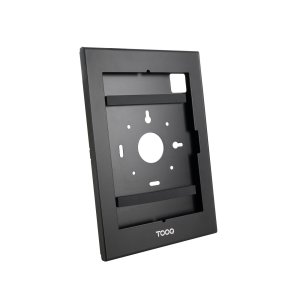 Marco Antirrobo Tablet Tooq Tqatte2601-s-b Color Negro 11" Vesa 75x75 Cerradura