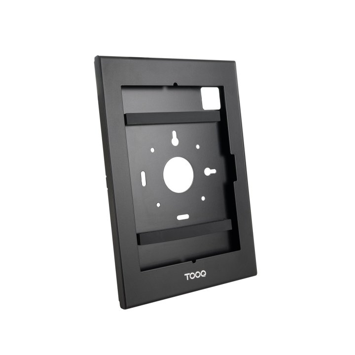 Marco Antirrobo Tablet Tooq Tqatte2601-s-b Color Negro 11" Vesa 75x75 Cerradura