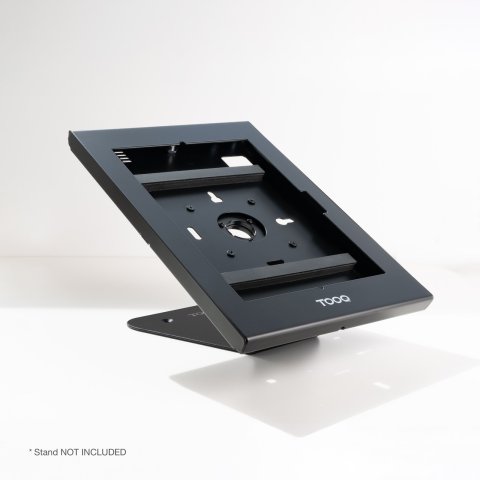 Marco Antirrobo Tablet Tooq Tqatte2601-s-b Color Negro 11" Vesa 75x75 Cerradura