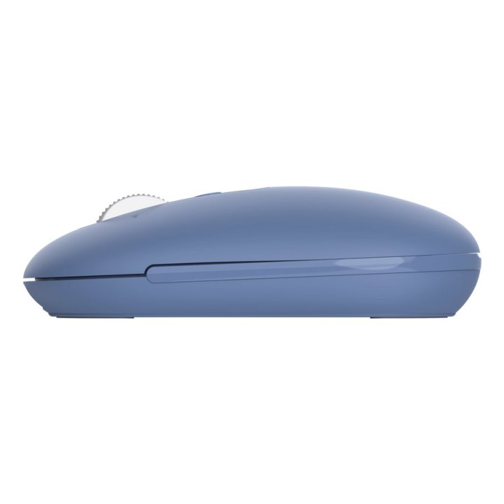 Mouse Trust Wireless Seron Hypscroll Slim 400-2400dpi 6 Botones Recargable Fsc Grs Azul