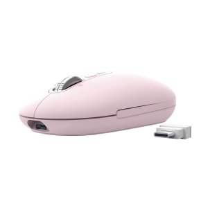 Mouse Trust Wireless Seron Hypscroll Slim 400-2400dpi 6 Botones Recargable Fsc Grs Rosa 2