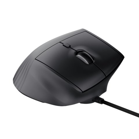 Mouse Trust Gaming  Gxt 145 Rexxa 10000dpi 6 Botones Programables Iluminacion Rgb Negro