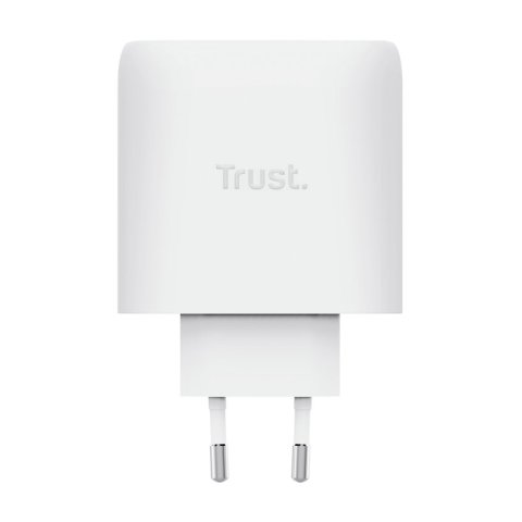 Cargador Usb Gan Trust Maxo 65w 3xusb-c Pd 1xusb-a Incluye Cable Usb-c 2m Blanco