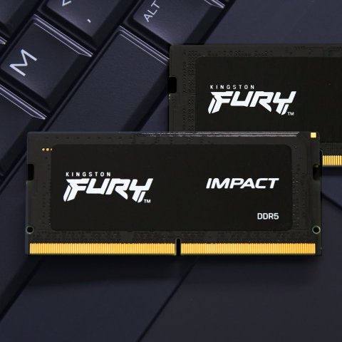 Ddr5 16gb 5600mhz Kingston Fury Impact Black Pnp Cl40 Kf556s40ib-16