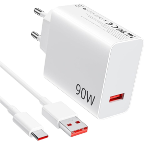 Cargador Usb Xiaomi 90w Hyper Charging Combo Type-a