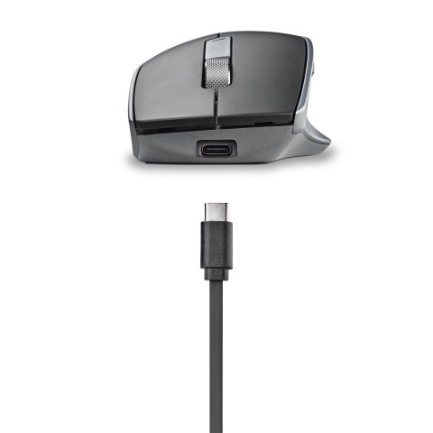 Mouse Ngs Wireless Lush-rb 2.4 Bt 1600dpi 6 Botones Recargable Silencioso Multidispositivo Negro