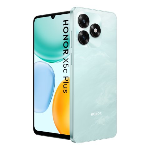 Smartphone Honor X5c Plus 6.74" 4gb 256gb 50mp 5mp 5200mah Mediatek Helio G81 Color Cyan