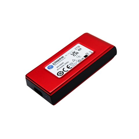 Disco M.2 Externo Kingston Sxs1000r 2000g 2 Tb - Usb 3.2 Gen 2x2 --rojo