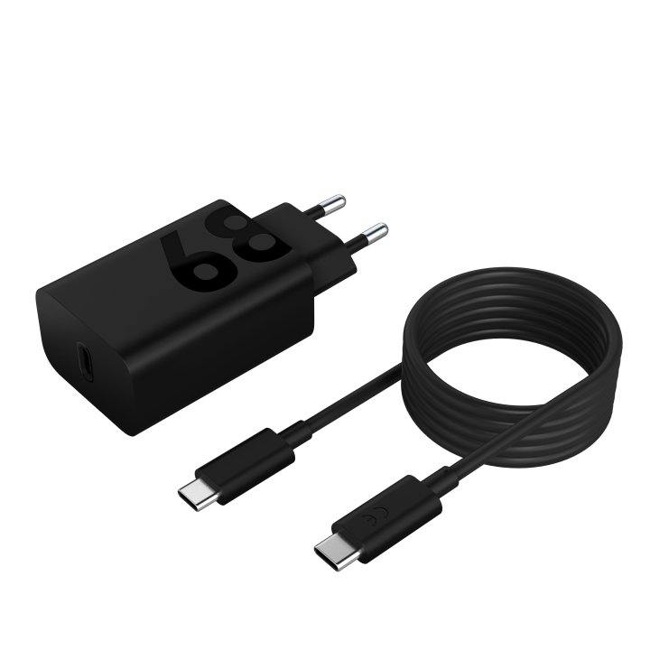 Cargador Universal Lenovo Usb-c  68w Gan Incluye Cable 1,5m
