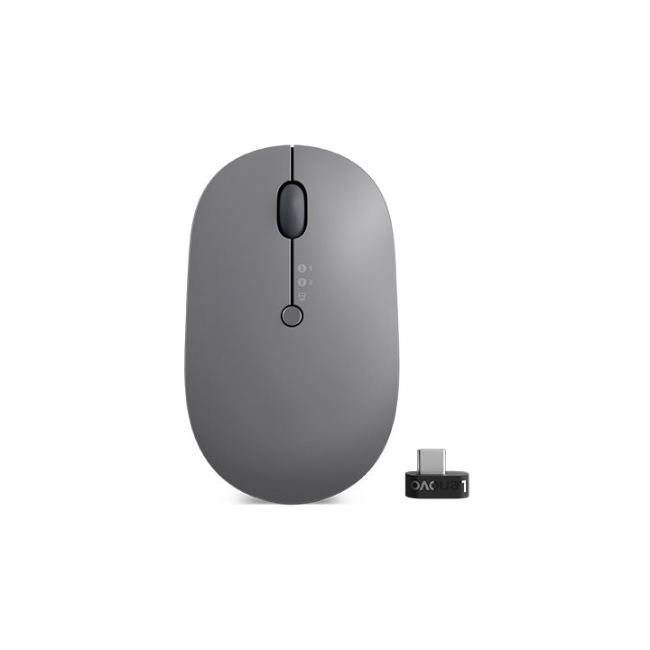 Mouse Wireless Lenovo Go Wireless Multi-device Usb-c 2x Bluetooth