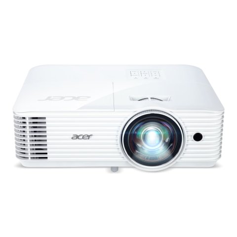 Proyector Acer S1386whn, Dlp 3d, Wxga, 3600lm, 20000 1, Hdmi, Rj45, Short Throw 0.5, 2.7kg, Euro Eme Corta Distancia