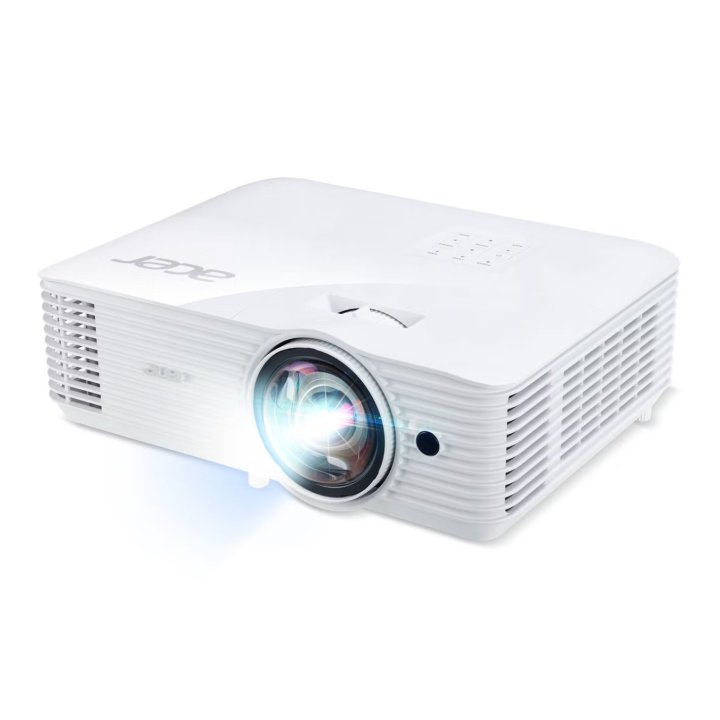 Proyector Acer S1386whn, Dlp 3d, Wxga, 3600lm, 20000 1, Hdmi, Rj45, Short Throw 0.5, 2.7kg, Euro Eme Corta Distancia