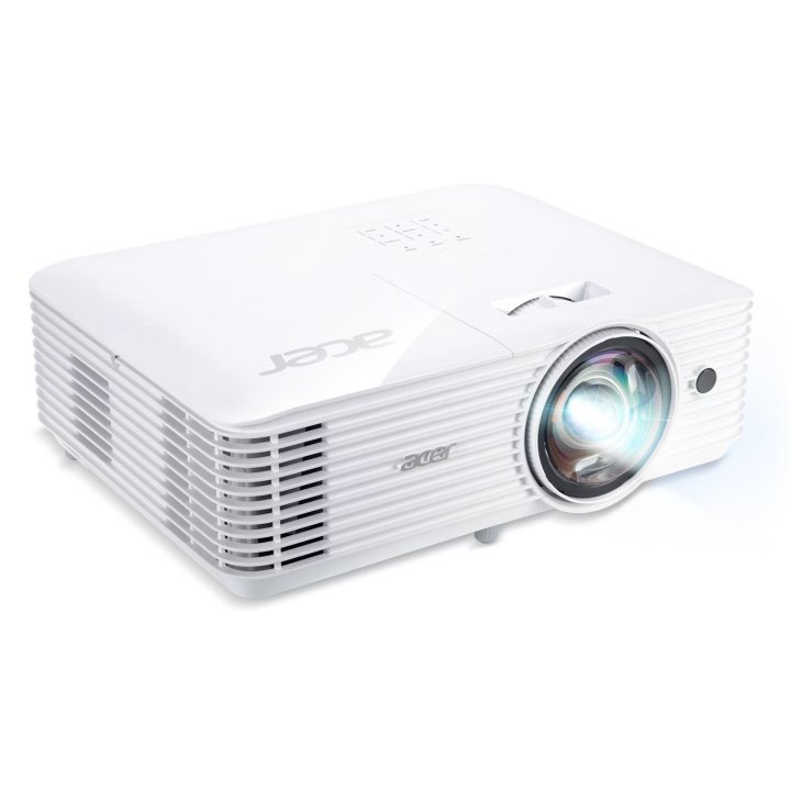 Proyector Acer S1386whn, Dlp 3d, Wxga, 3600lm, 20000 1, Hdmi, Rj45, Short Throw 0.5, 2.7kg, Euro Eme Corta Distancia