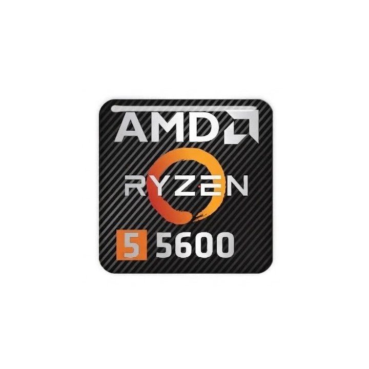 Cpu Amd Am4 Ryzen 5 5600 3.5ghz - 4.4ghz 6 Core 3mb 32mb Cache 64bit 65wat Box (sin Igpu)