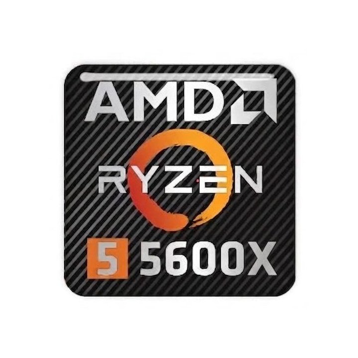Cpu Amd Am4 Ryzen 5 5600x 3.7ghz - 4.6ghz 6 Core 3mb 32mb Cache 64bit 65wat Box (sin Igpu)
