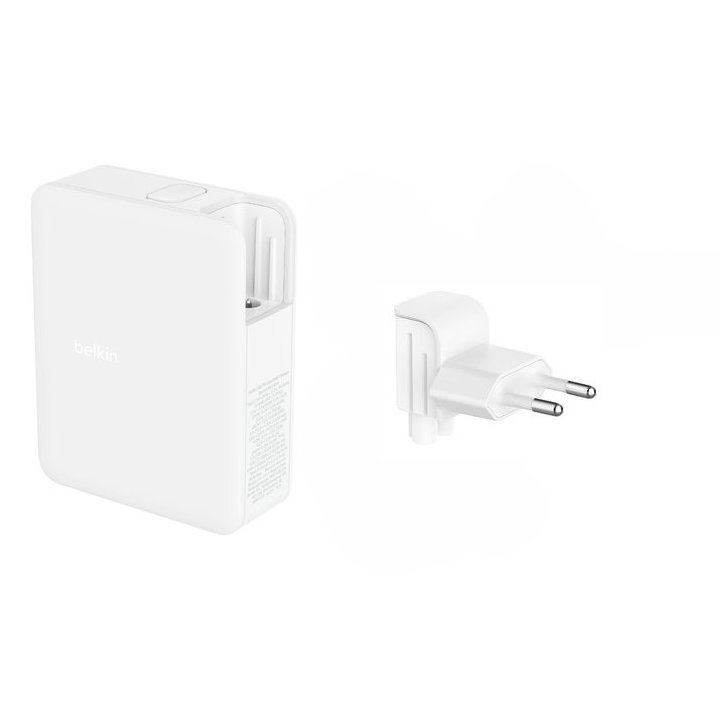 Cargador Usb-c  Belkin 140w Wch014btwh 3xusb-c...