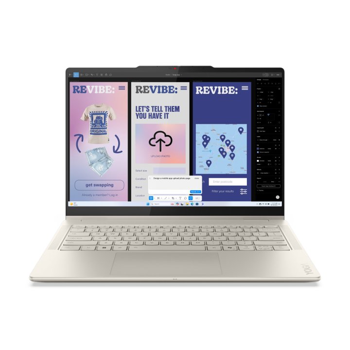 Portatil Lenovo Yoga 7 2in1 Intel Core Ultra5-226v 14" Tactil Bisagra 360º 16gb 1tb W11 Inc. Pen 3años Garantia