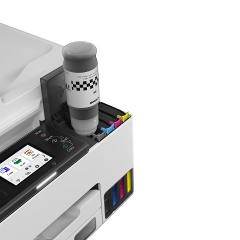 Multifuncion Inkjet Canon Maxify Gx2050 15ppm Wifi Duplex Fax Adf 35 Color Blanco