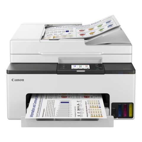 Multifuncion Inkjet Canon Maxify Gx2050 15ppm Wifi Duplex Fax Adf 35 Color Blanco