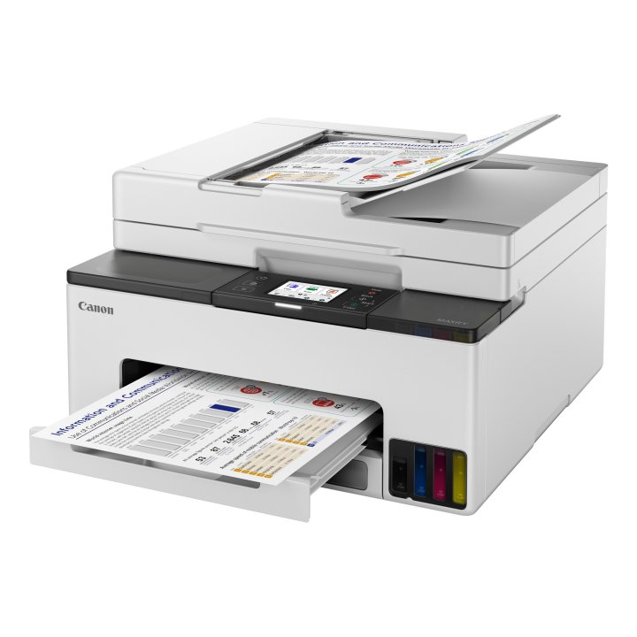 Multifuncion Inkjet Canon Maxify Gx2050 15ppm Wifi Duplex Fax Adf 35 Color Blanco