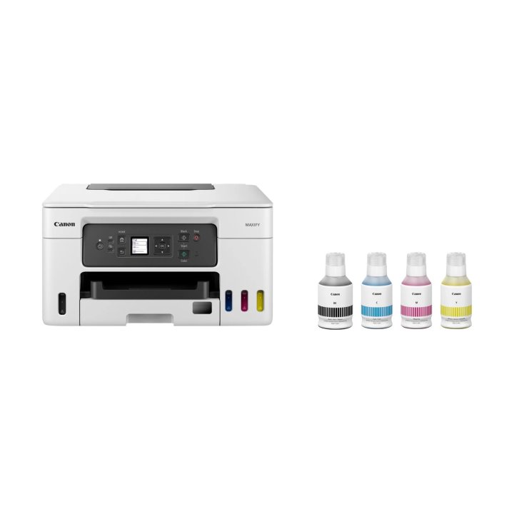 Multifuncion Inkjet Canon Maxify Gx3050 18ppm Wifi Duplex Bandeja 350 Color Blanco