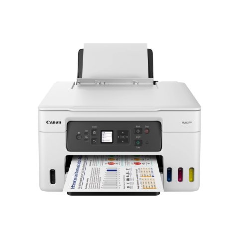 Multifuncion Inkjet Canon Maxify Gx3050 18ppm Wifi Duplex Bandeja 350 Color Blanco