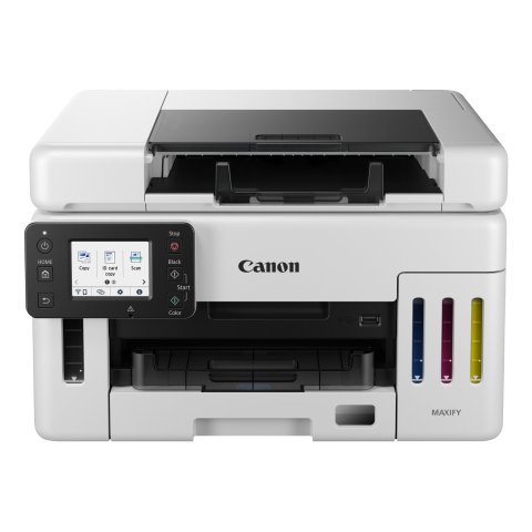 Multifuncion Inkjet Canon Maxify Gx6550 24ppm Wifi Duplex Adf 35 B.350 Color Blanco