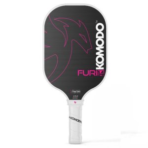 Pala Pickleball Komodo Furi Pink 14mm Superficie Carbono...