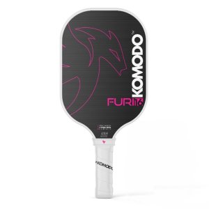 Pala Pickleball Komodo Furi Pink 16mm Superficie Carbono...