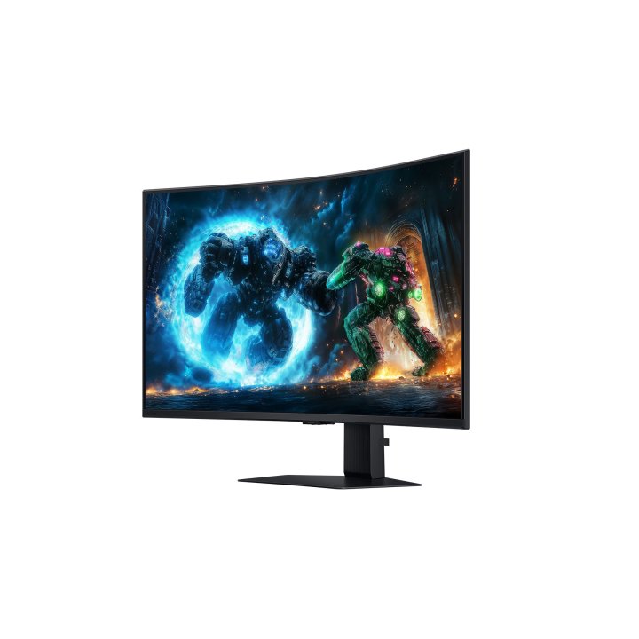 Monitor 37" Curvo Dp Hdmi Ls37fg750euxen Samsung G75f  4k Uhd 3840x2160 165hz 1ms Vesa Regulable Neg