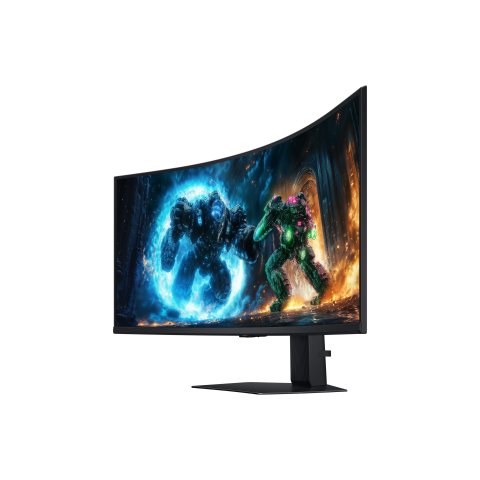 Monitor 40" Curvo Dp Hdmi Ls40fg756euxen Samsung G75f Va Wuhd 5120x2160 180hz 1ms Vesa Regulable Neg