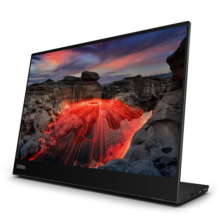 Monitor 14" Tactil Usb-c Displayport Lenovo M14t  2240x1400 "monitor Portable" 3años Garantia