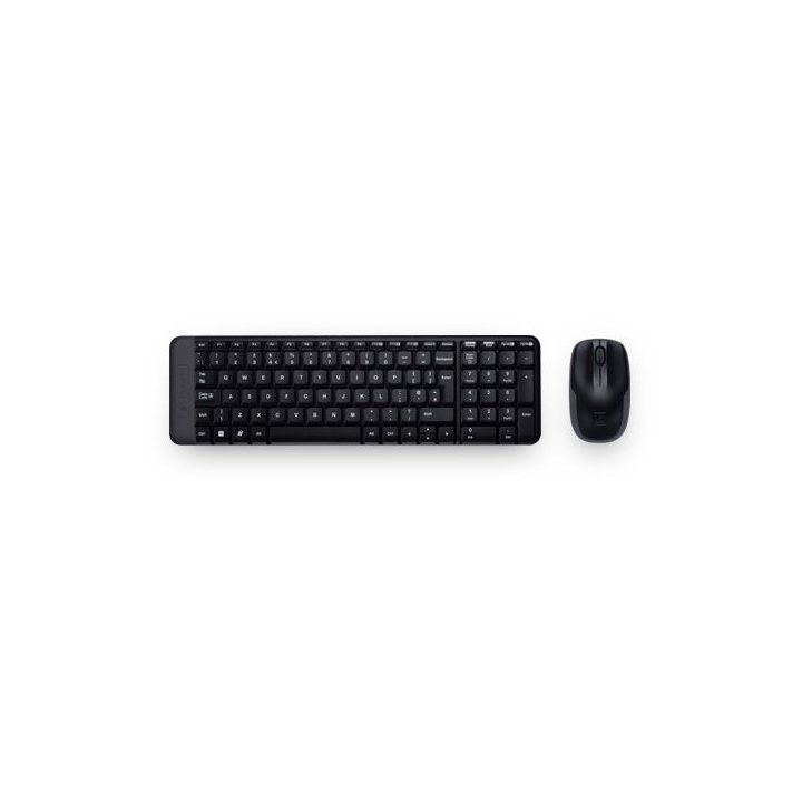 Teclado Y Mouse Logitech Wireless Mk220 P n 920-003158 Portugues