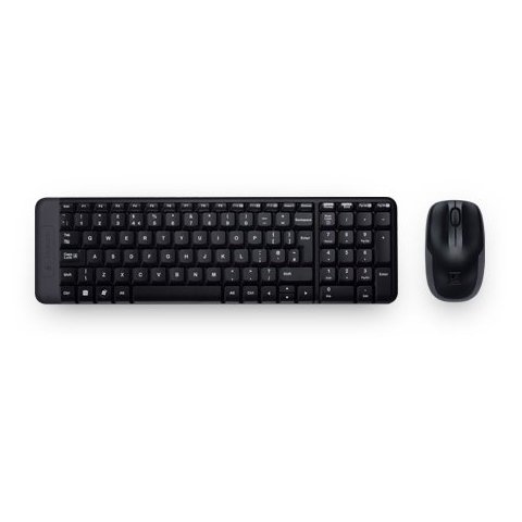 Teclado Y Mouse Logitech Wireless Mk220 P n 920-003158 Portugues