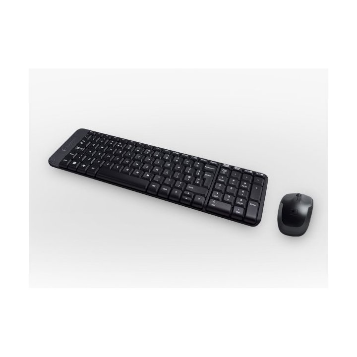 Teclado Y Mouse Logitech Wireless Mk220 P n 920-003158 Portugues